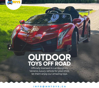 2023 Lamborghini Veneno 24V Kids Ride On Luxury Car