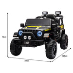 Jeep Wrangler Truck Style 12V Ride On Cars With Remote Control