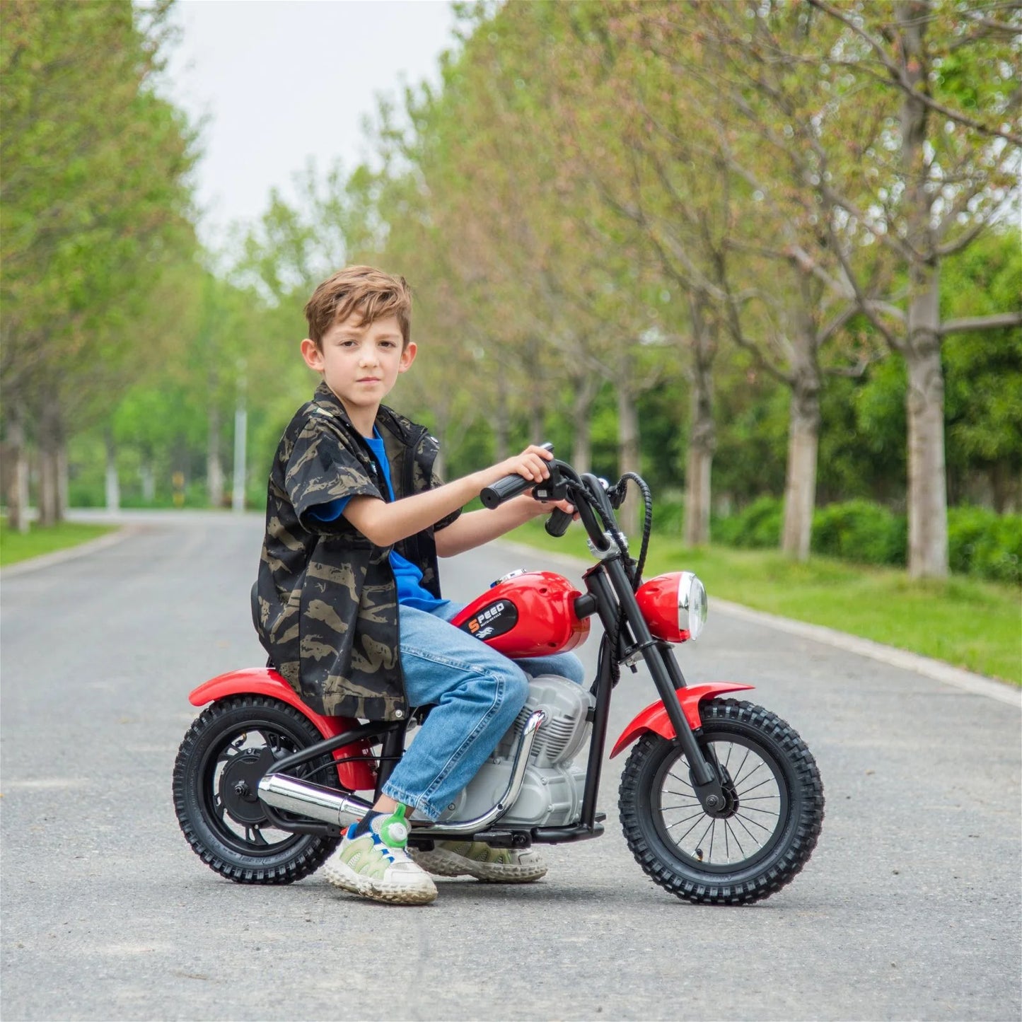 2025 36V  Ride On e-chopper for Teens