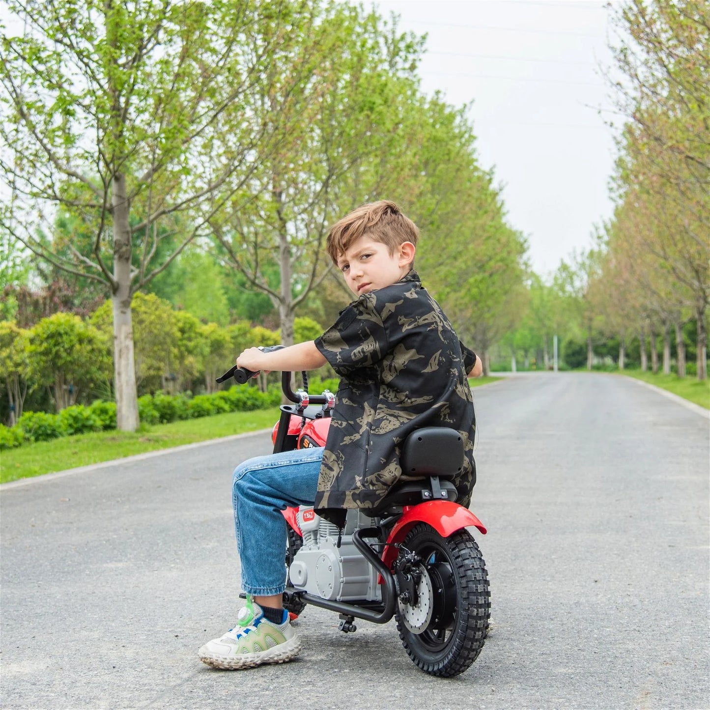 2025 36V  Ride On e-chopper for Teens