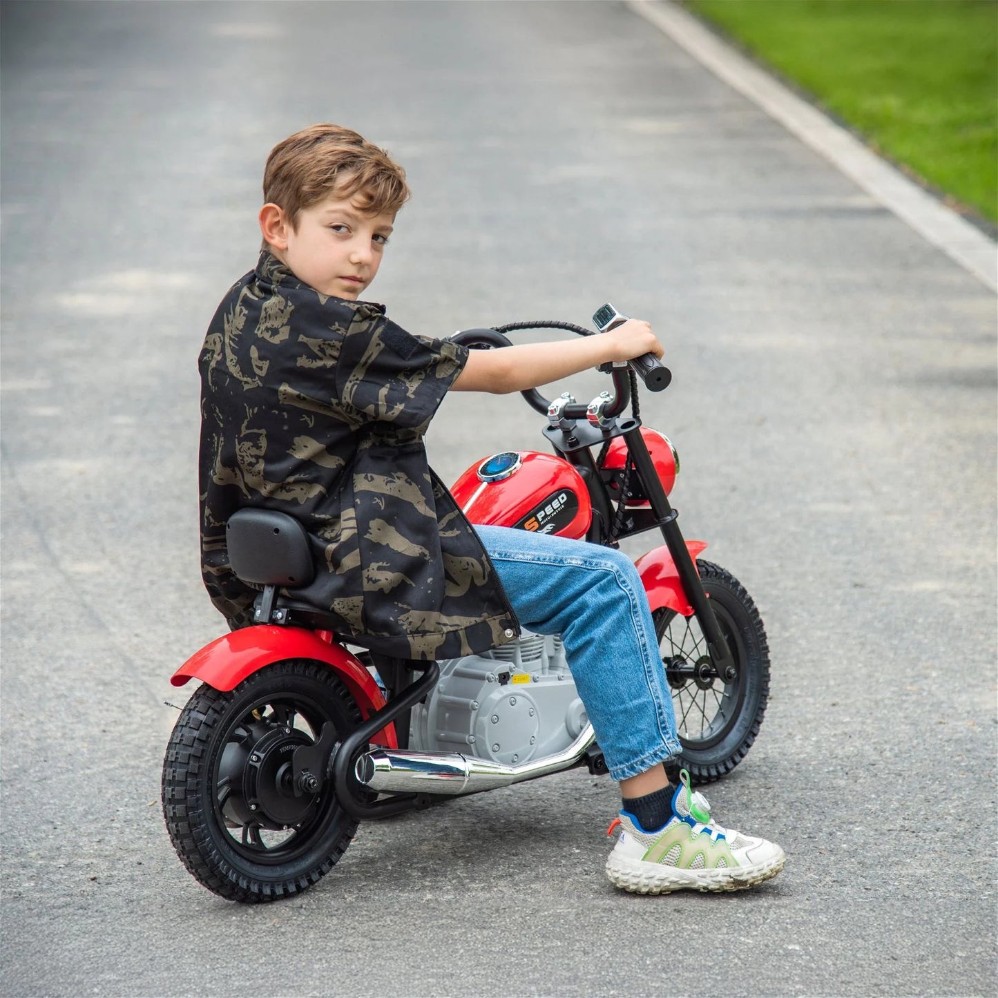 2025 36V  Ride On e-chopper for Teens