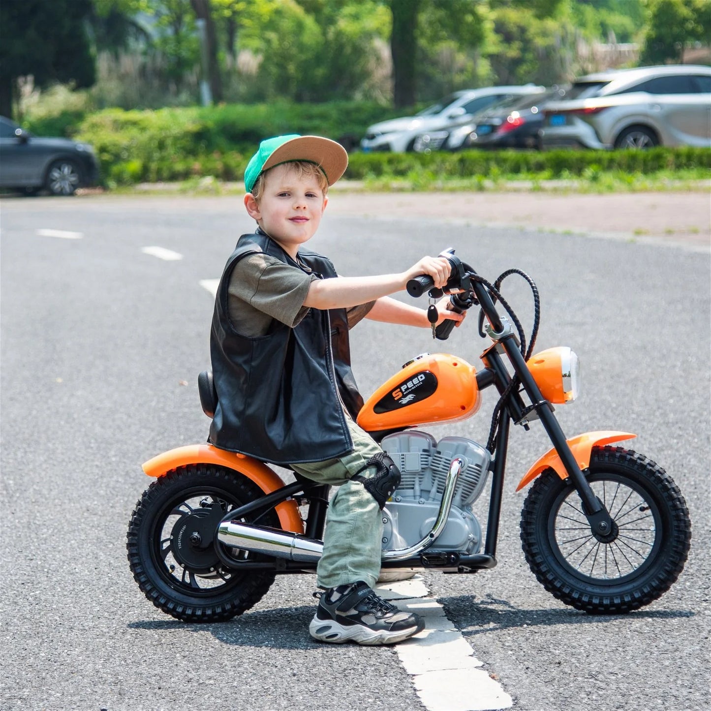2025 36V  Ride On e-chopper for Teens