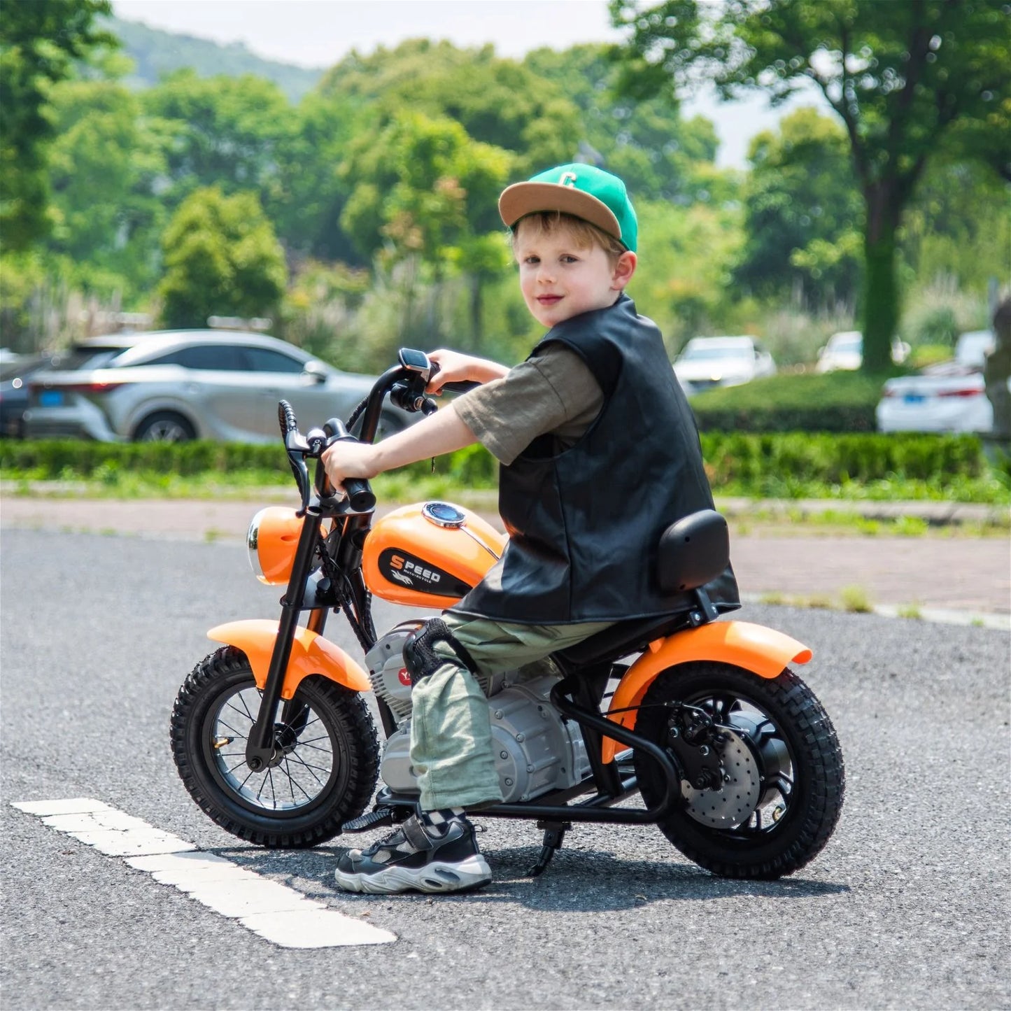 2025 36V  Ride On e-chopper for Teens