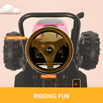 2025 6V Kids Ride-On Electric Tractor with Trailer – Parent Remote Included