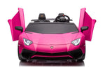 2025 24v Lamborghini Aventador Brushless Motor 2 Seater Kids Ride On Cars With Remote Control