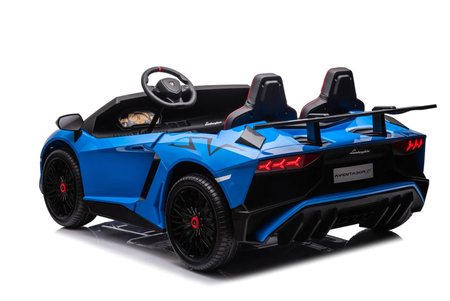 2025 24v Lamborghini Aventador Brushless Motor 2 Seater Kids Ride On Cars With Remote Control