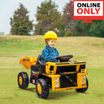 12V Kids Ride-On Dump Truck – Construction Fun for Ages 1–4