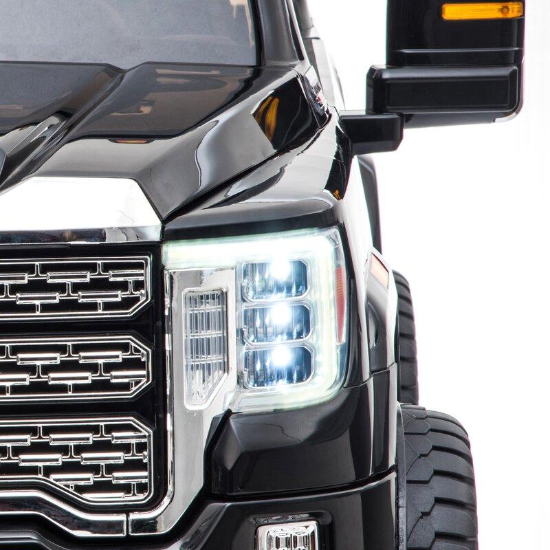 Best 2023 GMC Sierra 24V (2x12V) 2 Seater Kids Ride On Car 4x4 With Remote Contro - mrtoyscanada