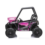 Best OUTDOOR TOYS OFF ROAD UTV 24V 2 SEATERS RIDE ON CAR FOR KIDS PINK - mrtoyscanada