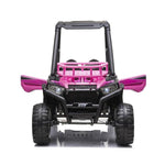 Best OUTDOOR TOYS OFF ROAD UTV 24V 2 SEATERS RIDE ON CAR FOR KIDS PINK - mrtoyscanada
