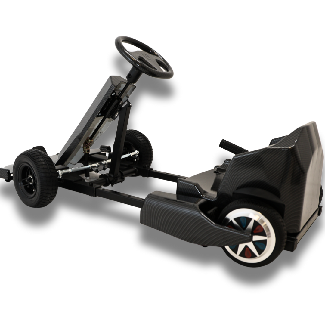 2026 36V Carbon Fiber Go-Kart! Adjustable Seat Goes Up To 22KM/H!