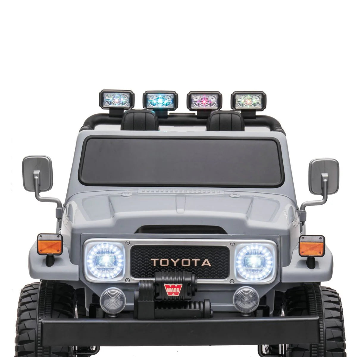 2025 Toyota FJ-40 24V Tow Seater 4x4 Ride on Cars with Remote Control