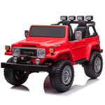 2025 Toyota FJ-40 24V Tow Seater 4x4 Ride on Cars with Remote Control