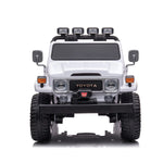 2025 Toyota FJ-40 24V Tow Seater 4x4 Ride on Cars with Remote Control