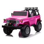 2025 Toyota FJ-40 24V Tow Seater 4x4 Ride on Cars with Remote Control