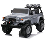 2025 Toyota FJ-40 24V Tow Seater 4x4 Ride on Cars with Remote Control