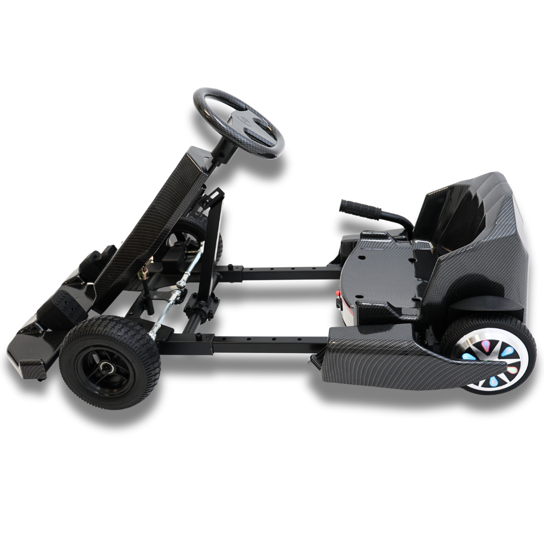 2026 36V Carbon Fiber Go-Kart! Adjustable Seat Goes Up To 22KM/H!