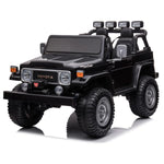 2025 Toyota FJ-40 24V Tow Seater 4x4 Ride on Cars with Remote Control