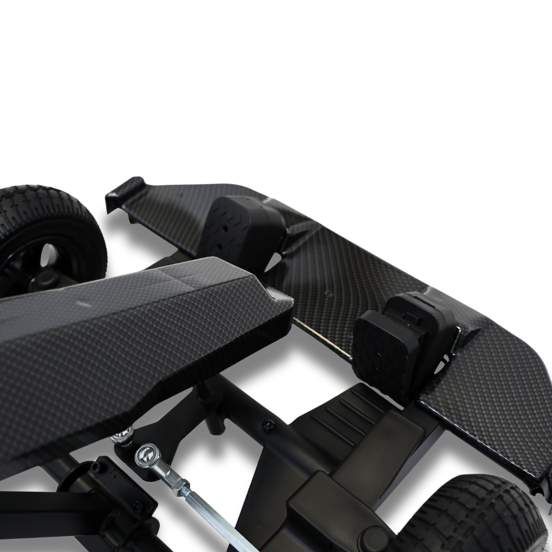 2026 36V Carbon Fiber Go-Kart! Adjustable Seat Goes Up To 22KM/H!