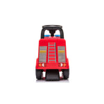 Push Mercedes Antos Fire Truck Foot-to-Floor Ride-On for Kids