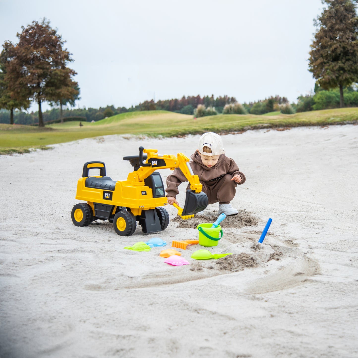 Foot to Foot Push  Excavator