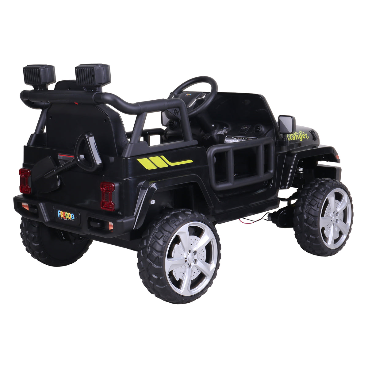 Jeep Ranger Style Ride On 12V  4X4 Of Roading