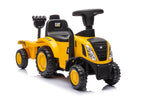 Licensed CAT Holland T7 Tractor Foot-to-Floor Ride-On for Kids