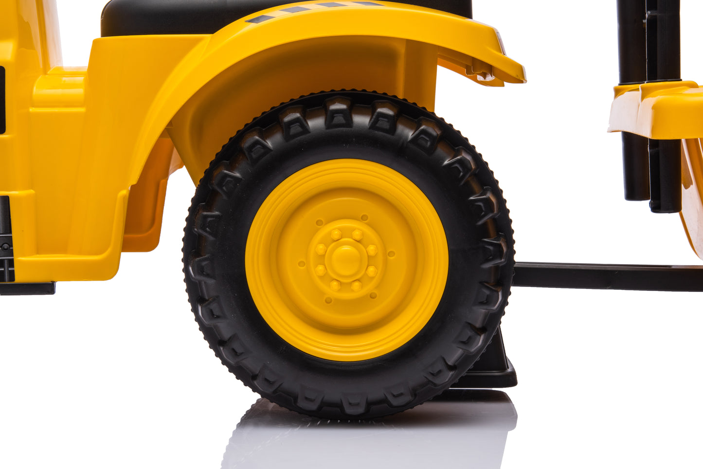 Licensed CAT Holland T7 Tractor Foot-to-Floor Ride-On for Kids