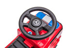 Push Mercedes Antos Fire Truck Foot-to-Floor Ride-On for Kids