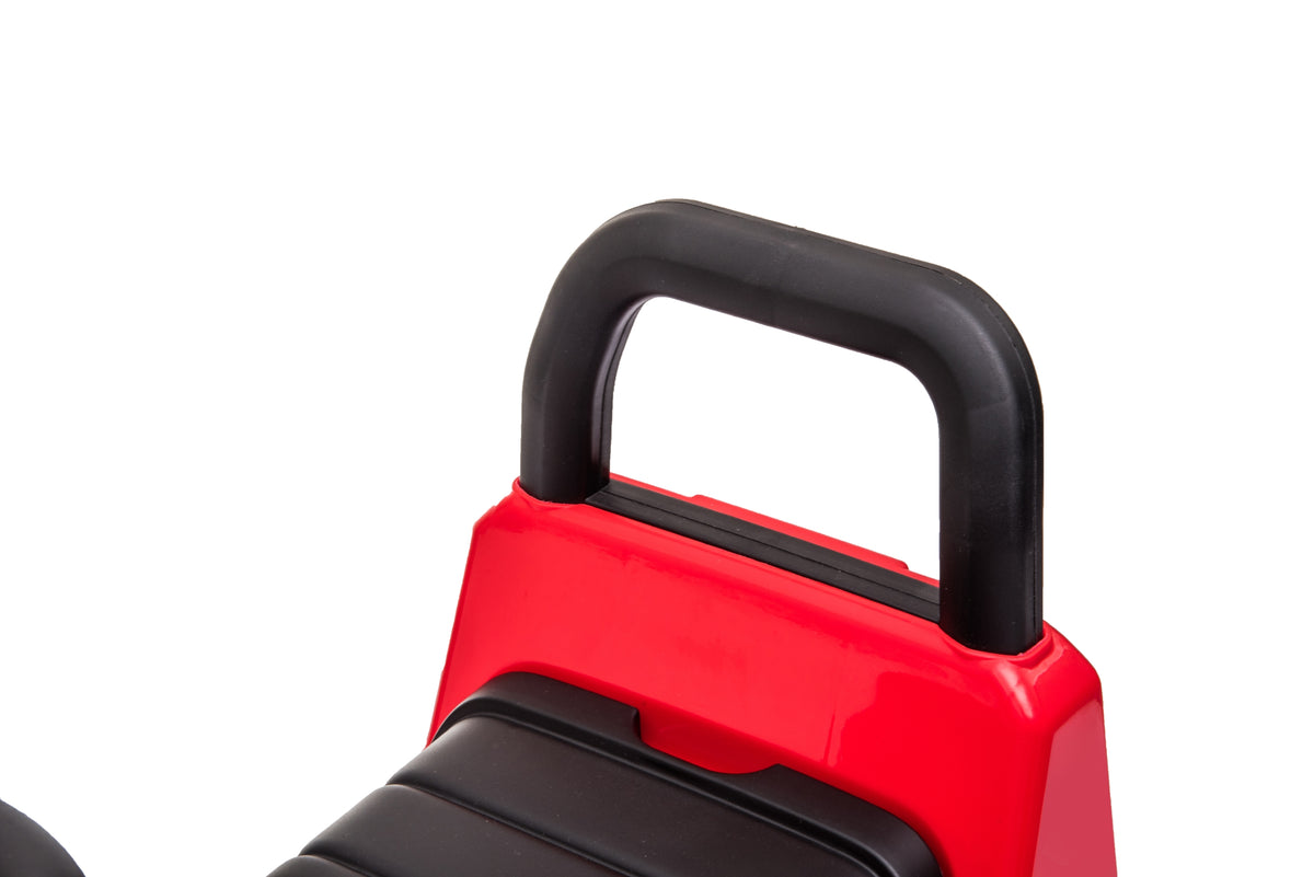 Push Mercedes Antos Fire Truck Foot-to-Floor Ride-On for Kids
