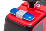 Push Mercedes Antos Fire Truck Foot-to-Floor Ride-On for Kids