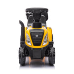 Licensed CAT Holland T7 Tractor Foot-to-Floor Ride-On for Kids