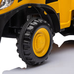 Licensed CAT Holland T7 Tractor Foot-to-Floor Ride-On for Kids