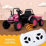 2025 6V Kids Ride-On Electric Tractor with Trailer – Parent Remote Included