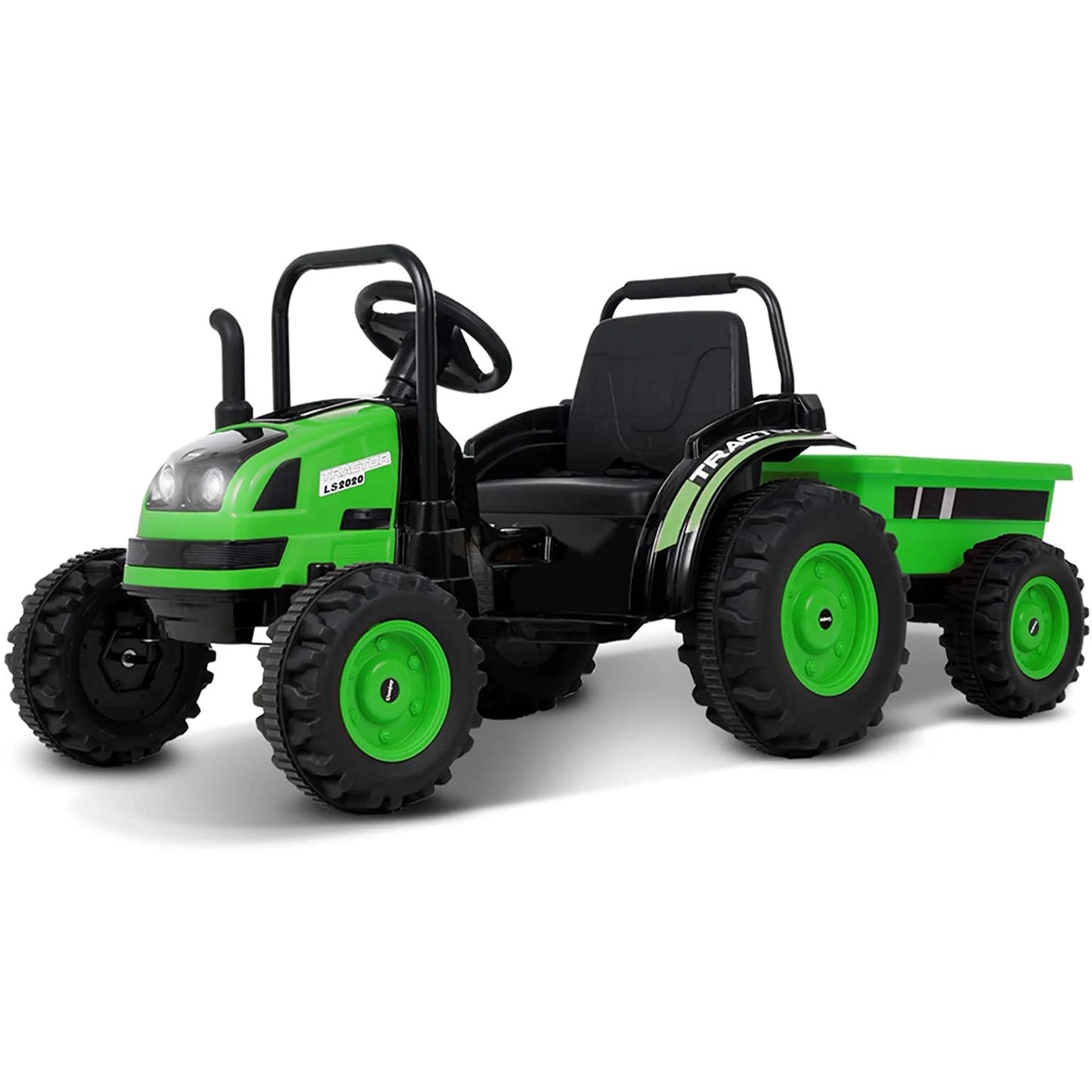 2025 6V Kids Ride-On Electric Tractor with Trailer – Parent Remote Included