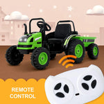 2025 6V Kids Ride-On Electric Tractor with Trailer – Parent Remote Included