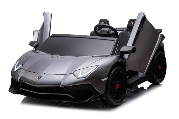 24v Lamborghini Aventador Brushless Motor 2 Seater Kids Ride On Cars With Remote Control