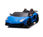 24v Lamborghini Aventador Brushless Motor 2 Seater Kids Ride On Cars With Remote Control