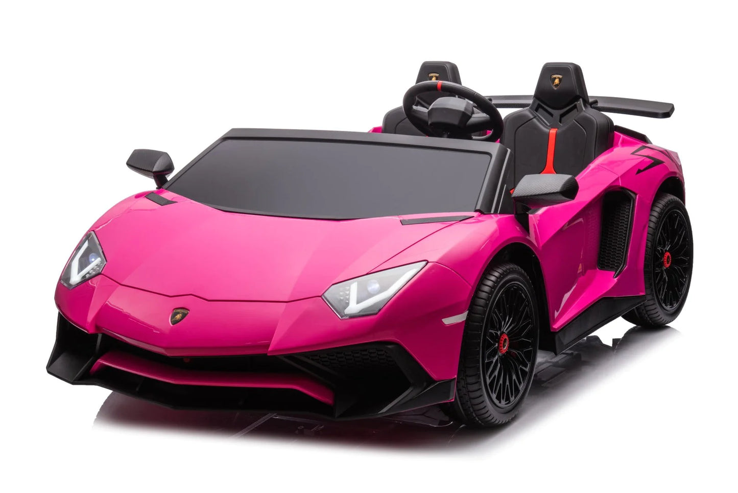 24v Lamborghini Aventador Brushless Motor 2 Seater Kids Ride On Cars With Remote Control