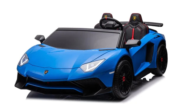 24v Lamborghini Aventador Brushless Motor 2 Seater Kids Ride On Cars With Remote Control