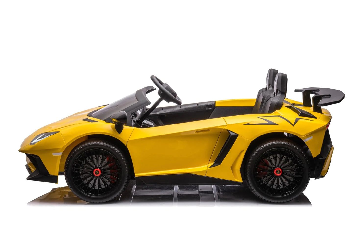 24v Lamborghini Aventador Brushless Motor 2 Seater Kids Ride On Cars With Remote Control