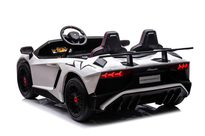 24v Lamborghini Aventador Brushless Motor 2 Seater Kids Ride On Cars With Remote Control