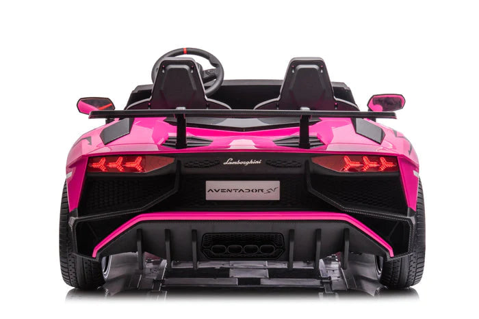 24v Lamborghini Aventador Brushless Motor 2 Seater Kids Ride On Cars With Remote Control