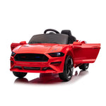 2023 Mustang Kids Ride On Cars With Remote Control Upgraded Leather Seats  And Rubber Tires.