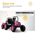 Best New Tractor Powered Ride-On with Detachable Wagon, 6v Battery - mrtoyscanada