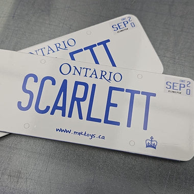 Personalized Custom License Plate