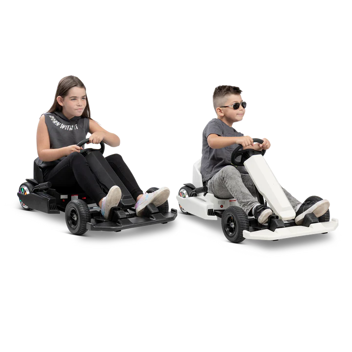 2024 36V Go Kart! Adjustable Seat Goes Up To 22KM/H! White