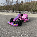 2024 36V Go Kart! Adjustable Seat Goes Up To 22KM/H! White