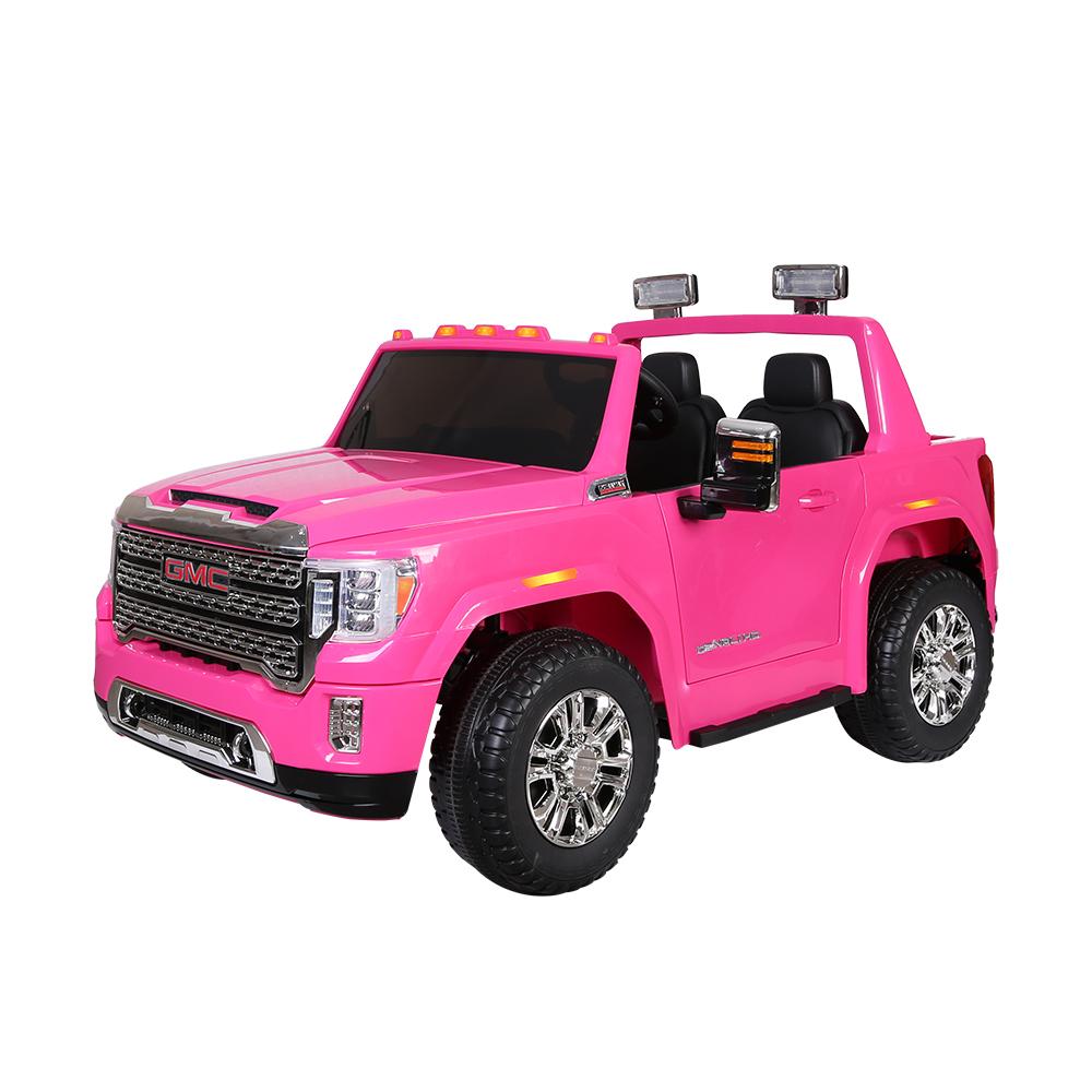 Best OUTDOOR TOYS FOR KIDS GMC SIERRA 12V 2 SEATER KIDS RIDE ON CAR WITH REMOTE CONTROL KIDS ELECTRIC CARS - mrtoyscanada