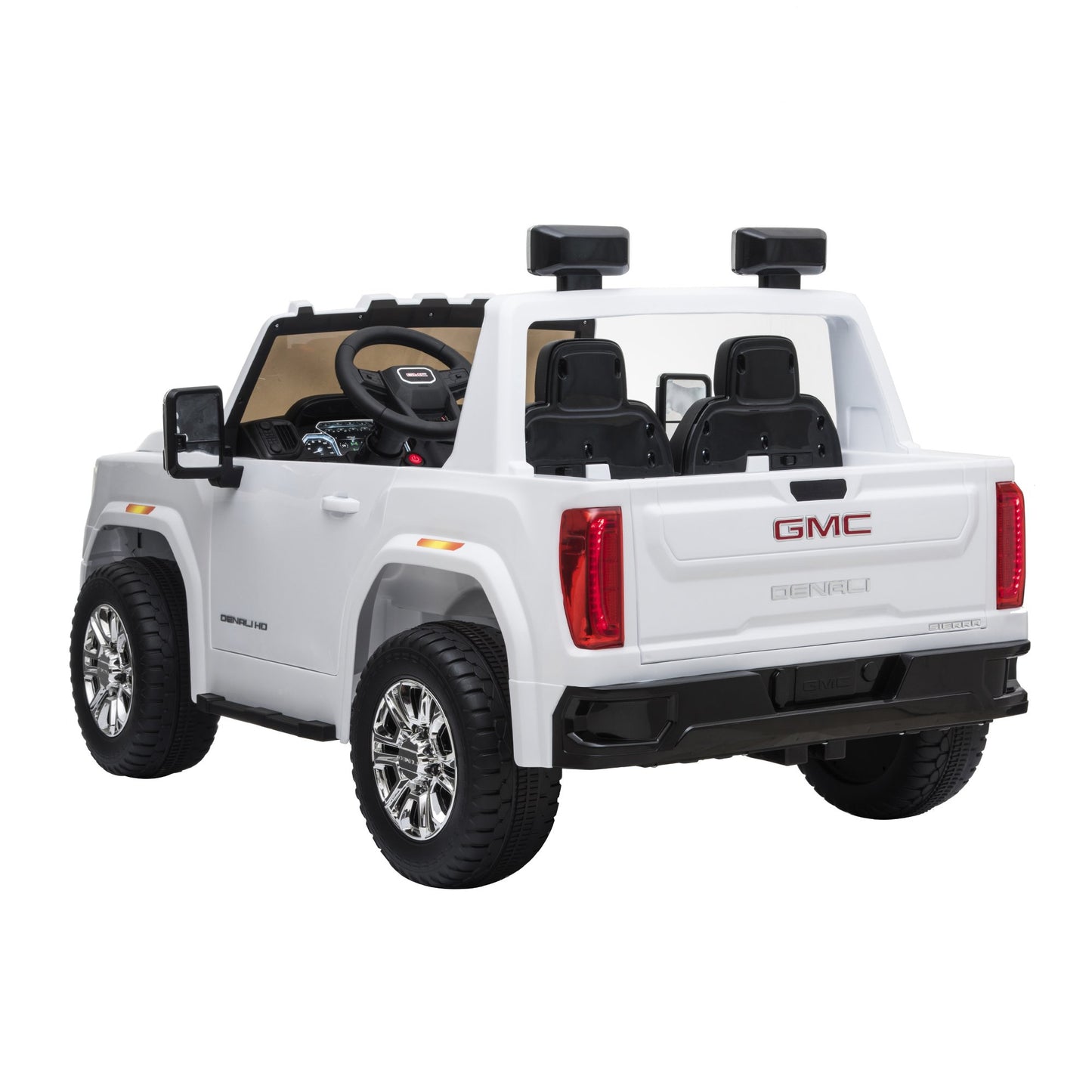 Best OUTDOOR TOYS FOR KIDS GMC SIERRA 12V 2 SEATER KIDS RIDE ON CAR WITH REMOTE CONTROL KIDS ELECTRIC CARS - mrtoyscanada